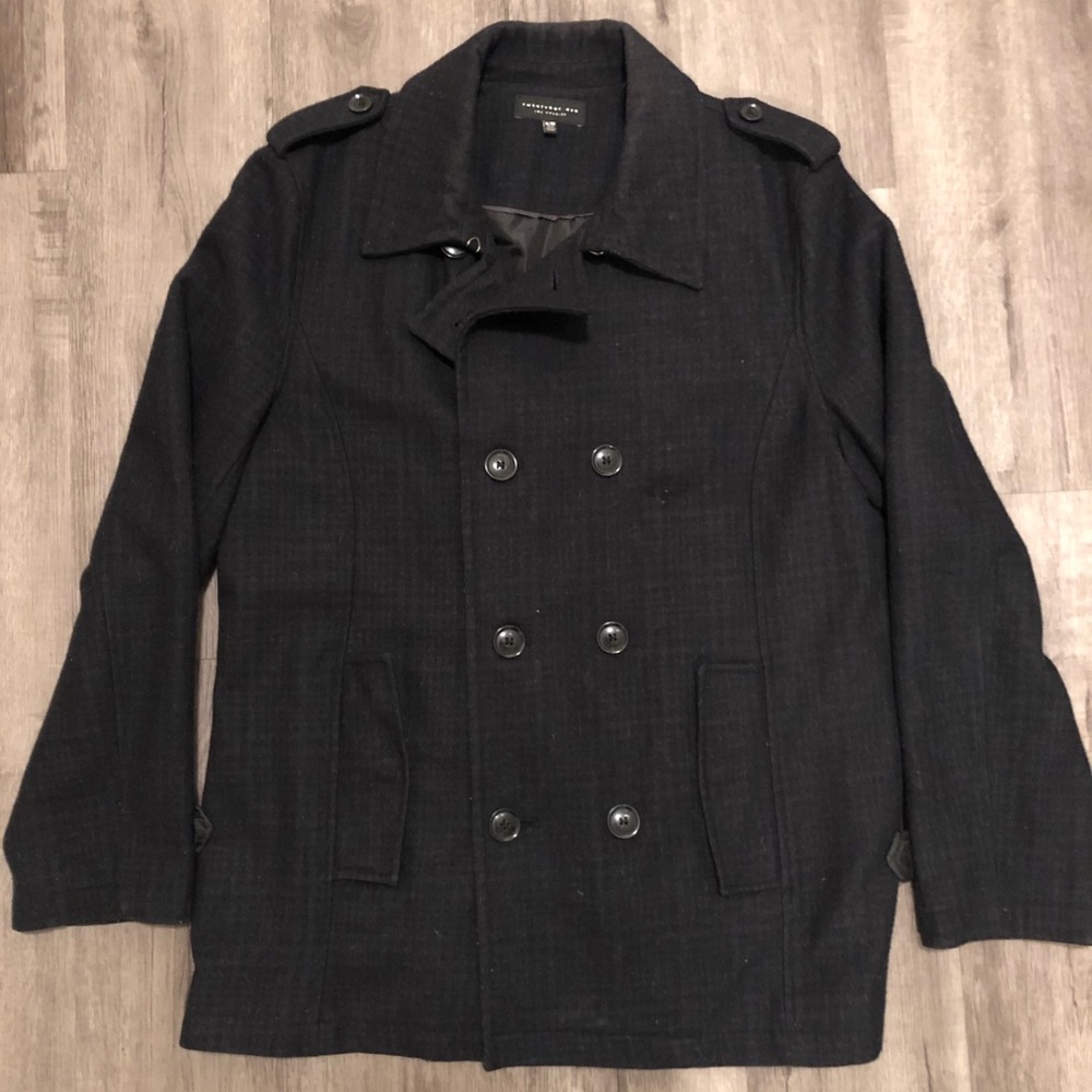 Pea coat.